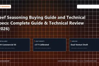 Technical benchmark and review guide for Beef Seasoning Buying Guide and Technical Specs: Complete Guide & Technical Review (2026)
