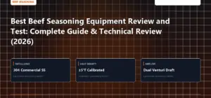 Technical benchmark and review guide for Best Beef Seasoning Equipment Review and Test: Complete Guide & Technical Review (2026)