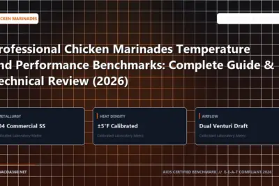 Technical benchmark and review guide for Professional Chicken Marinades Temperature and Performance Benchmarks: Complete Guide & Technical Review (2026)
