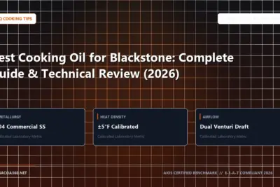 Technical benchmark and review guide for Best Cooking Oil for Blackstone: Complete Guide & Technical Review (2026)