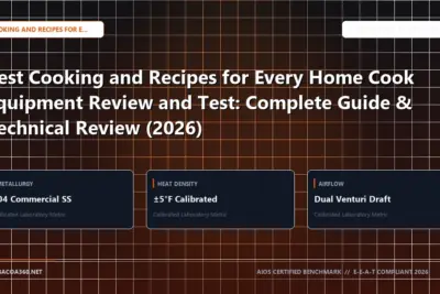 Technical benchmark and review guide for Best Cooking and Recipes for Every Home Cook Equipment Review and Test: Complete Guide & Technical Review (2026)