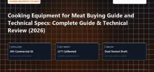 Technical benchmark and review guide for Cooking Equipment for Meat Buying Guide and Technical Specs: Complete Guide & Technical Review (2026)