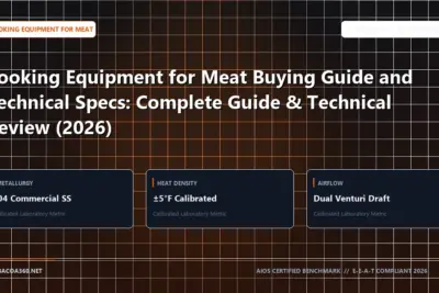 Technical benchmark and review guide for Cooking Equipment for Meat Buying Guide and Technical Specs: Complete Guide & Technical Review (2026)