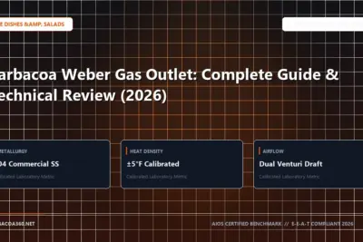 Technical benchmark and review guide for Barbacoa Weber Gas Outlet: Complete Guide & Technical Review (2026)