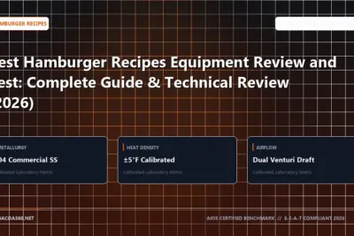 Technical benchmark and review guide for Best Hamburger Recipes Equipment Review and Test: Complete Guide & Technical Review (2026)