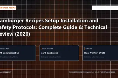 Technical benchmark and review guide for Hamburger Recipes Setup Installation and Safety Protocols: Complete Guide & Technical Review (2026)