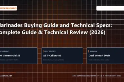 Technical benchmark and review guide for Marinades Buying Guide and Technical Specs: Complete Guide & Technical Review (2026)