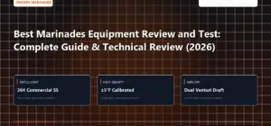 Technical benchmark and review guide for Best Marinades Equipment Review and Test: Complete Guide & Technical Review (2026)