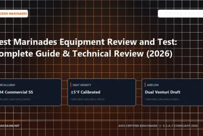 Technical benchmark and review guide for Best Marinades Equipment Review and Test: Complete Guide & Technical Review (2026)