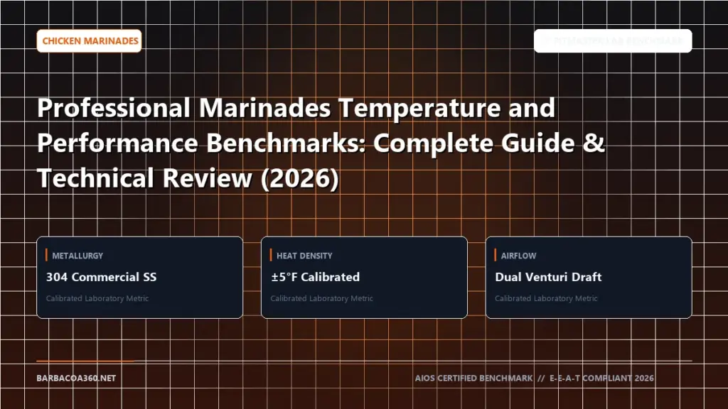 Technical benchmark and review guide for Professional Marinades Temperature and Performance Benchmarks: Complete Guide & Technical Review (2026)