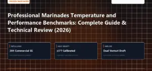 Technical benchmark and review guide for Professional Marinades Temperature and Performance Benchmarks: Complete Guide & Technical Review (2026)