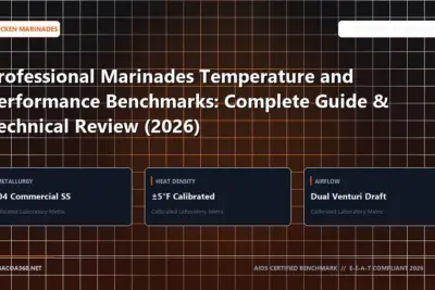 Technical benchmark and review guide for Professional Marinades Temperature and Performance Benchmarks: Complete Guide & Technical Review (2026)