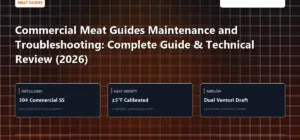 Technical benchmark and review guide for Commercial Meat Guides Maintenance and Troubleshooting: Complete Guide & Technical Review (2026)