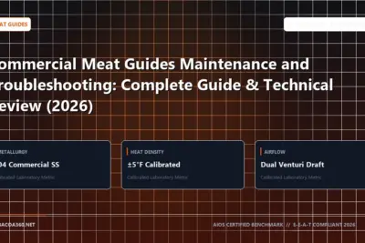 Technical benchmark and review guide for Commercial Meat Guides Maintenance and Troubleshooting: Complete Guide & Technical Review (2026)