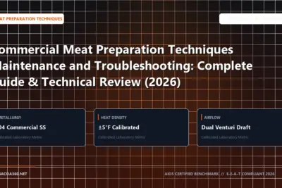 Technical benchmark and review guide for Commercial Meat Preparation Techniques Maintenance and Troubleshooting: Complete Guide & Technical Review (2026)