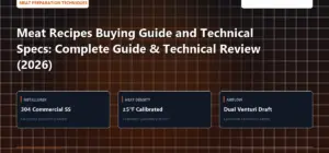 Technical benchmark and review guide for Meat Recipes Buying Guide and Technical Specs: Complete Guide & Technical Review (2026)