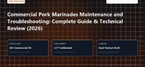 Technical benchmark and review guide for Commercial Pork Marinades Maintenance and Troubleshooting: Complete Guide & Technical Review (2026)