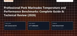 Technical benchmark and review guide for Professional Pork Marinades Temperature and Performance Benchmarks: Complete Guide & Technical Review (2026)
