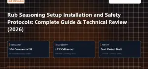 Technical benchmark and review guide for Rub Seasoning Setup Installation and Safety Protocols: Complete Guide & Technical Review (2026)