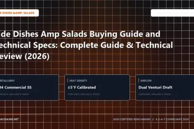 Technical benchmark and review guide for Side Dishes Amp Salads Buying Guide and Technical Specs: Complete Guide & Technical Review (2026)