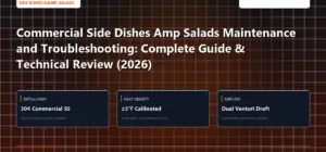 Technical benchmark and review guide for Commercial Side Dishes Amp Salads Maintenance and Troubleshooting: Complete Guide & Technical Review (2026)