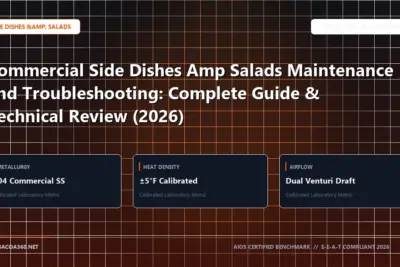 Technical benchmark and review guide for Commercial Side Dishes Amp Salads Maintenance and Troubleshooting: Complete Guide & Technical Review (2026)