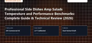 Technical benchmark and review guide for Professional Side Dishes Amp Salads Temperature and Performance Benchmarks: Complete Guide & Technical Review (2026)