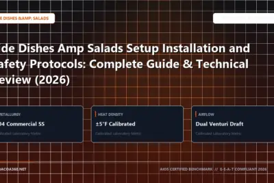 Technical benchmark and review guide for Side Dishes Amp Salads Setup Installation and Safety Protocols: Complete Guide & Technical Review (2026)