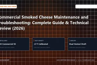 Technical benchmark and review guide for Commercial Smoked Cheese Maintenance and Troubleshooting: Complete Guide & Technical Review (2026)