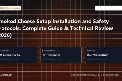 Technical benchmark and review guide for Smoked Cheese Setup Installation and Safety Protocols: Complete Guide & Technical Review (2026)