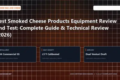 Technical benchmark and review guide for Best Smoked Cheese Products Equipment Review and Test: Complete Guide & Technical Review (2026)