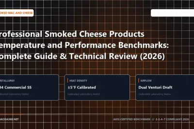 Technical benchmark and review guide for Professional Smoked Cheese Products Temperature and Performance Benchmarks: Complete Guide & Technical Review (2026)