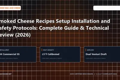 Technical benchmark and review guide for Smoked Cheese Recipes Setup Installation and Safety Protocols: Complete Guide & Technical Review (2026)