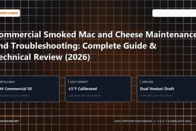 Technical benchmark and review guide for Commercial Smoked Mac and Cheese Maintenance and Troubleshooting: Complete Guide & Technical Review (2026)