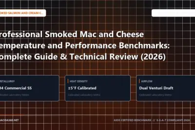 Technical benchmark and review guide for Professional Smoked Mac and Cheese Temperature and Performance Benchmarks: Complete Guide & Technical Review (2026)