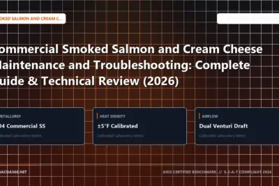 Technical benchmark and review guide for Commercial Smoked Salmon and Cream Cheese Maintenance and Troubleshooting: Complete Guide & Technical Review (2026)