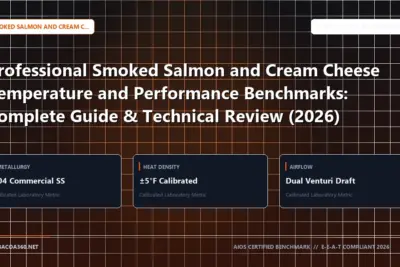 Technical benchmark and review guide for Professional Smoked Salmon and Cream Cheese Temperature and Performance Benchmarks: Complete Guide & Technical Review (2026)