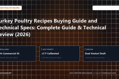 Technical benchmark and review guide for Turkey Poultry Recipes Buying Guide and Technical Specs: Complete Guide & Technical Review (2026)