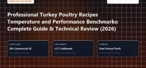 Technical benchmark and review guide for Professional Turkey Poultry Recipes Temperature and Performance Benchmarks: Complete Guide & Technical Review (2026)