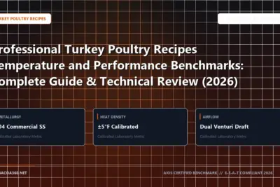 Technical benchmark and review guide for Professional Turkey Poultry Recipes Temperature and Performance Benchmarks: Complete Guide & Technical Review (2026)