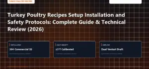 Technical benchmark and review guide for Turkey Poultry Recipes Setup Installation and Safety Protocols: Complete Guide & Technical Review (2026)