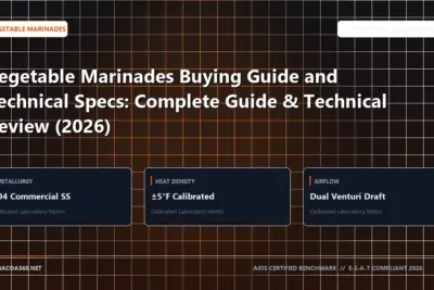 Technical benchmark and review guide for Vegetable Marinades Buying Guide and Technical Specs: Complete Guide & Technical Review (2026)