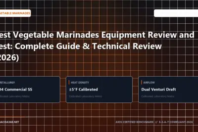 Technical benchmark and review guide for Best Vegetable Marinades Equipment Review and Test: Complete Guide & Technical Review (2026)