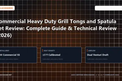 Technical benchmark and review guide for Commercial Heavy Duty Grill Tongs and Spatula Set Review: Complete Guide & Technical Review (2026)