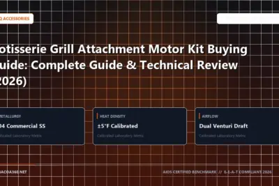 Technical benchmark and review guide for Rotisserie Grill Attachment Motor Kit Buying Guide: Complete Guide & Technical Review (2026)
