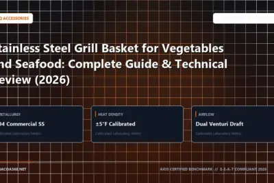 Technical benchmark and review guide for Stainless Steel Grill Basket for Vegetables and Seafood: Complete Guide & Technical Review (2026)