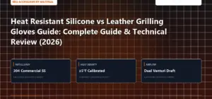 Technical benchmark and review guide for Heat Resistant Silicone vs Leather Grilling Gloves Guide: Complete Guide & Technical Review (2026)