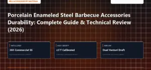 Technical benchmark and review guide for Porcelain Enameled Steel Barbecue Accessories Durability: Complete Guide & Technical Review (2026)