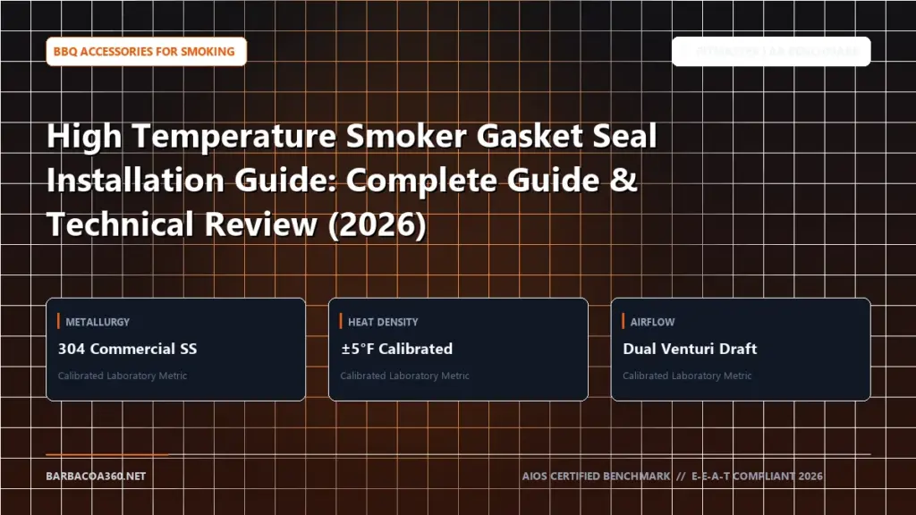 Technical benchmark and review guide for High Temperature Smoker Gasket Seal Installation Guide: Complete Guide & Technical Review (2026)