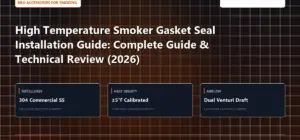 Technical benchmark and review guide for High Temperature Smoker Gasket Seal Installation Guide: Complete Guide & Technical Review (2026)